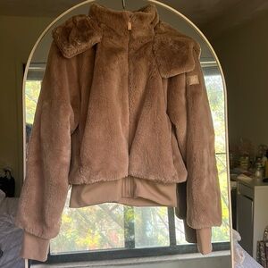 Alo Faux Fur Foxy Jacket- Size Medium